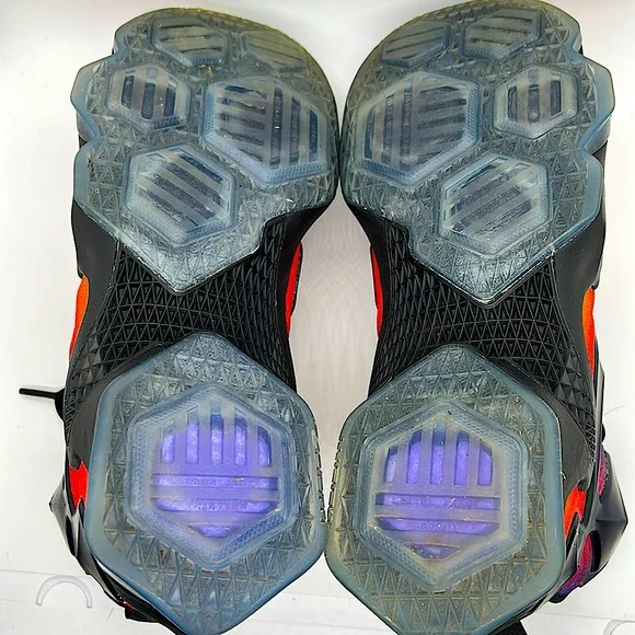 Nike Purple/Red Lebron 13 Doernbecher Basketball Shoes Sneakers **Men’s Sz 8** - Picture 8 of 11